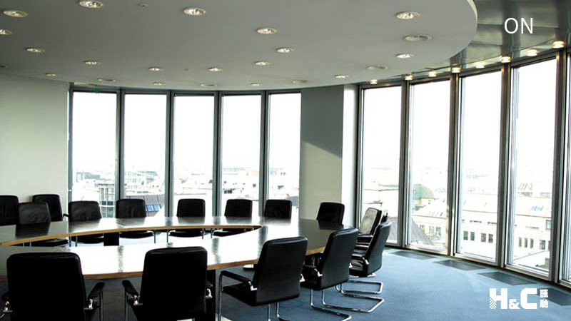 广州汇驰室外调光玻璃